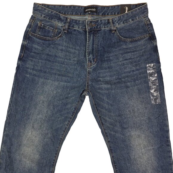 Aeropostale Classic Slim Boot Cut Jeans Men’s 38x30 Dark Wash Bootcut Denim NEW - Picture 2 of 7